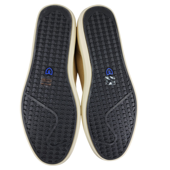 Rothys Sneakers Women 13.5 RS02 Wheat Beige Tan Lace Up Breathable Beach Neutral - Picture 8 of 12